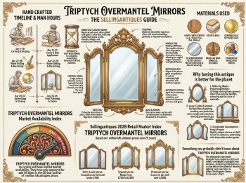 Triptych Overmantel Mirrors Guide Infographic