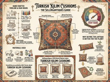Turkish Kilim Cushions Guide Infographic