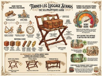 Turned Leg Luggage Stands Guide Infographic