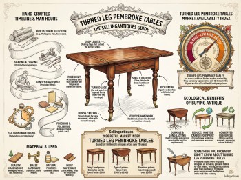 Turned Leg Pembroke Tables Guide Infographic