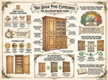 Two Door Pine Cupboards Guide Infographic