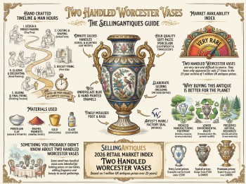 Two Handled Worcester Vases Guide Infographic
