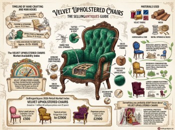 Velvet Upholstered Chairs Guide Infographic