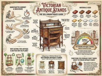 Victorian Antique Stands Guide Infographic