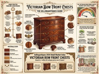 Victorian Bow Front Chests Guide Infographic