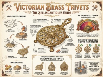 Victorian Brass Trivets Guide Infographic