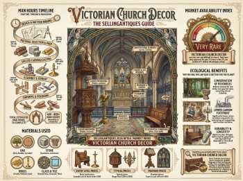 Victorian Church Decor Guide Infographic