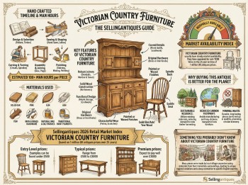 Victorian Country Furniture Guide Infographic