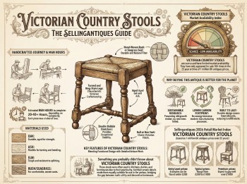 Victorian Country Stools Guide Infographic