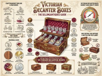Victorian Decanter Boxes Guide Infographic