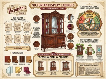 Victorian Display Cabinets Guide Infographic