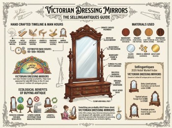 Victorian Dressing Mirrors Guide Infographic