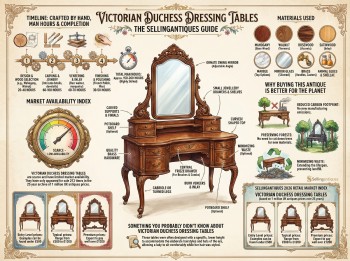 Victorian Duchess Dressing Tables Guide Infographic