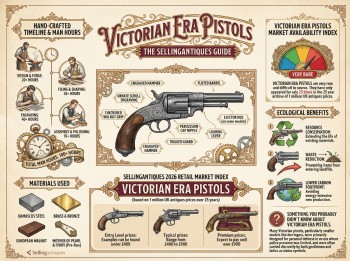 Victorian Era Pistols Guide Infographic