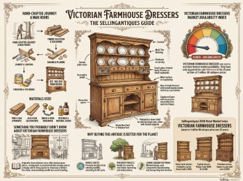 Victorian Farmhouse Dressers Guide Infographic