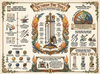 Victorian Fire Tools Guide Infographic