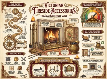 Victorian Fireside Accessories Guide Infographic
