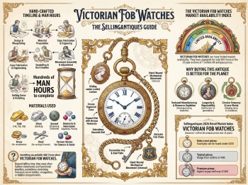 Victorian Fob Watches Guide Infographic