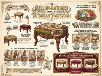 Victorian Footstools Guide Infographic