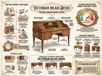 Victorian Inlaid Desks Guide Infographic
