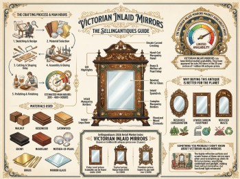 Victorian Inlaid Mirrors Guide Infographic