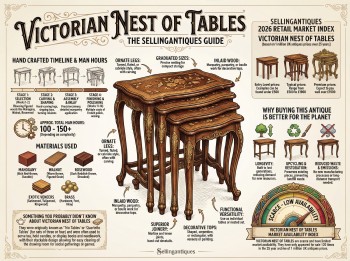 Victorian Nest Of Tables Guide Infographic