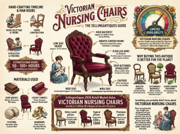 Victorian Nursing Chairs Guide Infographic