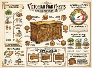 Victorian Oak Chests Guide Infographic