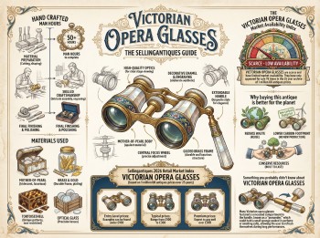 Victorian Opera Glasses Guide Infographic