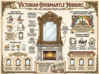 Victorian Overmantle Mirrors Guide Infographic