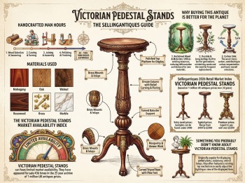 Victorian Pedestal Stands Guide Infographic