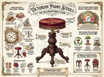 Victorian Piano Stools Guide Infographic