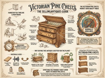 Victorian Pine Chests Guide Infographic