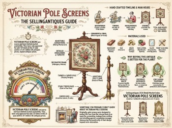 Victorian Pole Screens Guide Infographic