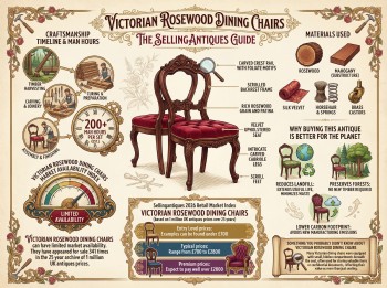 Victorian Rosewood Dining Chairs Guide Infographic
