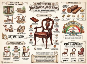 Victorian Rosewood Side Chairs Guide Infographic