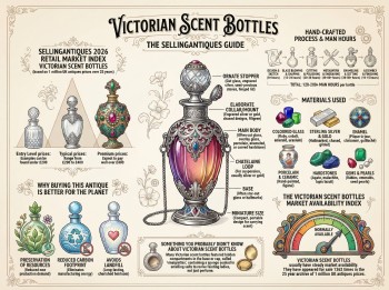 Victorian Scent Bottles Guide Infographic