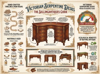 Victorian Serpentine Desks Guide Infographic
