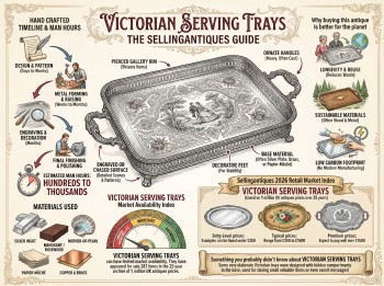 Victorian Serving Trays Guide Infographic