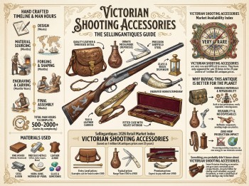 Victorian Shooting Accessories Guide Infographic