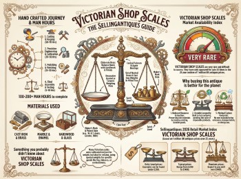 Victorian Shop Scales Guide Infographic