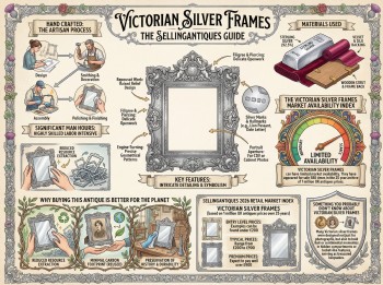 Victorian Silver Frames Guide Infographic