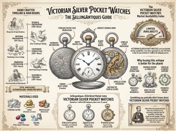 Victorian Silver Pocket Watches Guide Infographic