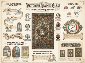 Victorian Stained Glass Guide Infographic
