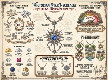 Victorian Star Necklaces Guide Infographic