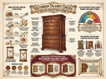 Victorian Tallboy Chests Guide Infographic