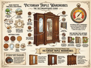Victorian Triple Wardrobes Guide Infographic