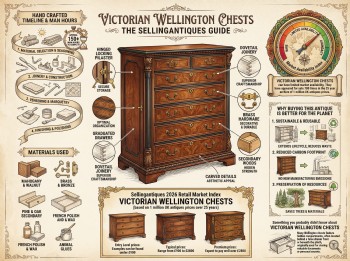 Victorian Wellington Chests Guide Infographic