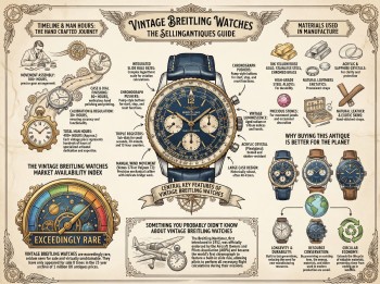 Vintage Breitling Watches Guide Infographic