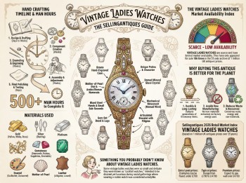 Vintage Ladies Watches Guide Infographic